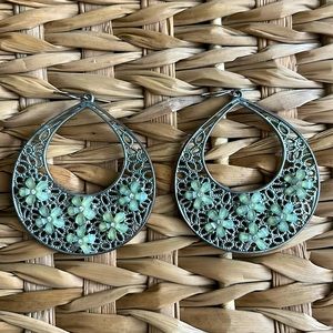 3/$11 3D floral earrings